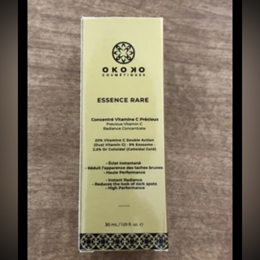 OKOKO Essence Rare Serum Vitamin C Concentrate 1 oz 30ml Full Size ~ NIB!! 🧡